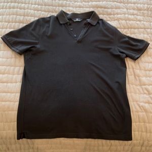 Mens black polo Hart Schaffner Marx